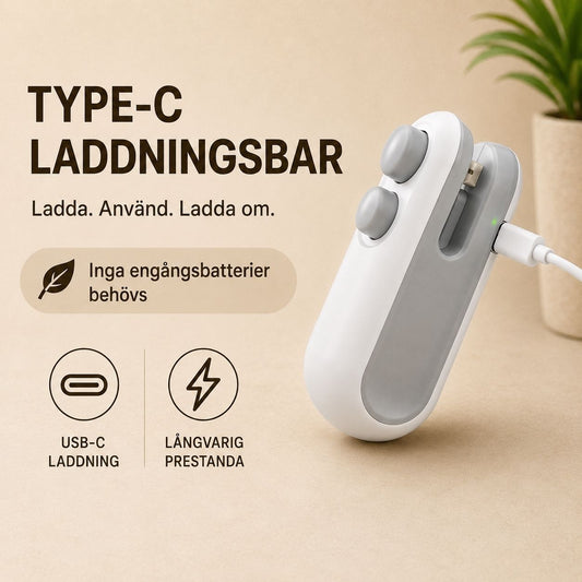 Smart Återförslutare med Klippfunktion